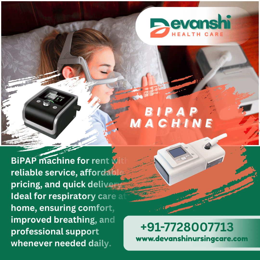 Bipap Machine for Rent in Sector 17 Vasundhara Ghaziabad