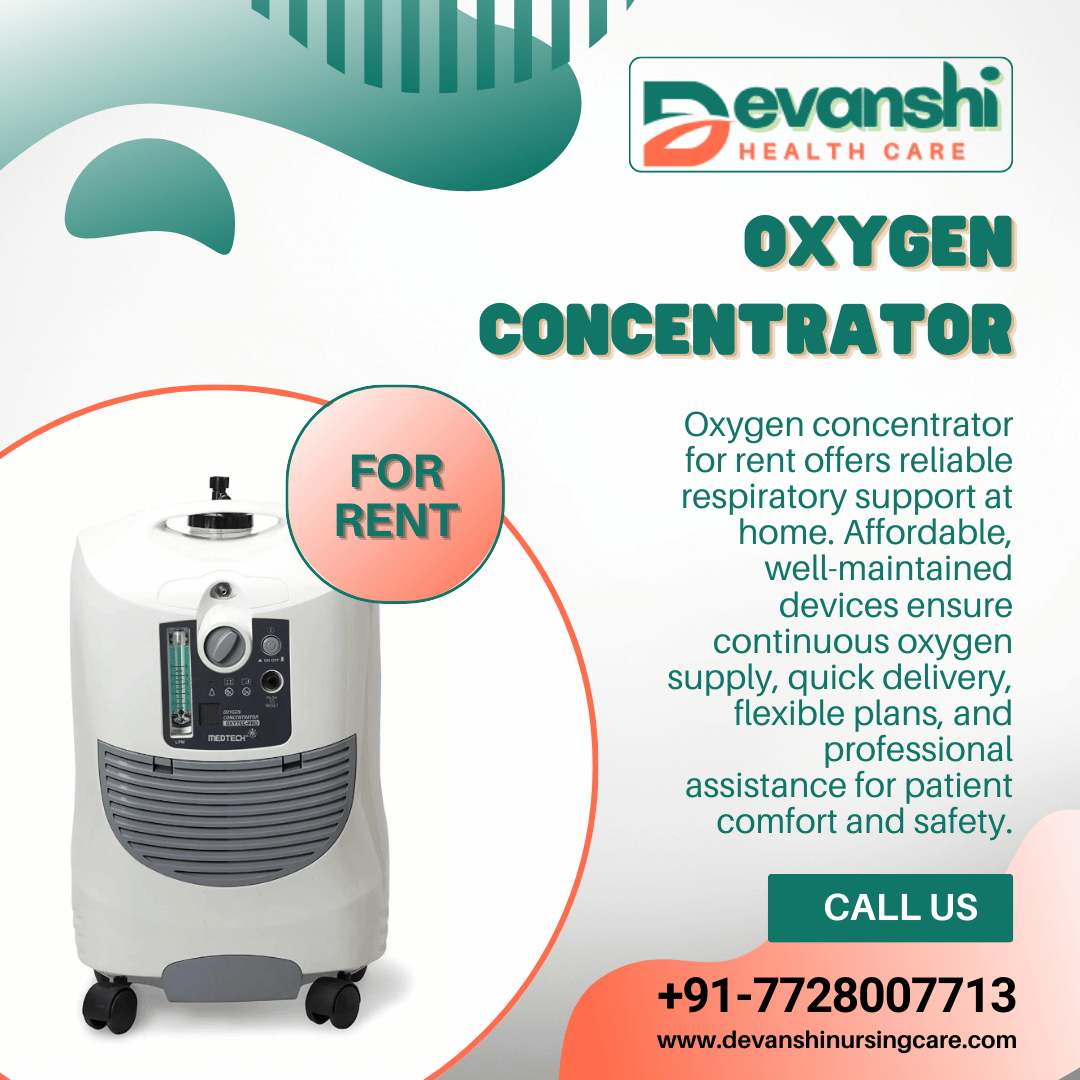 Oxygen Concentrator for Rent in Vasundhara, Ghaziabad