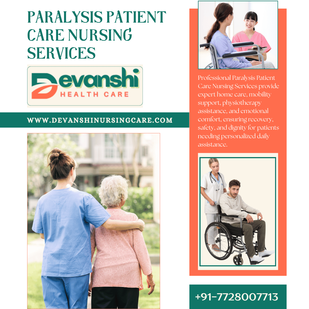 Paralysis Patient Care Nursing Services in Pandav Nagar 2, Ghaziabad