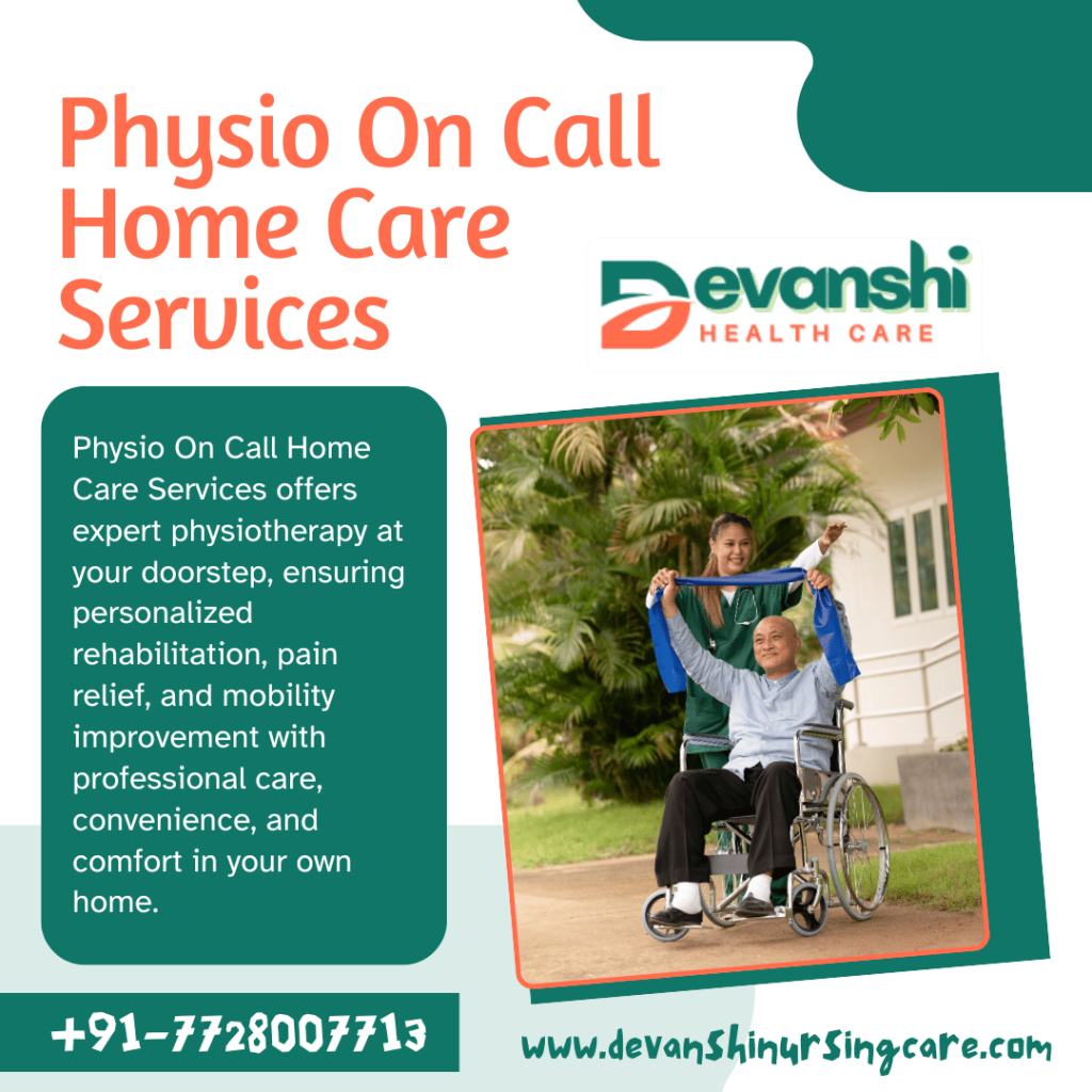 Physio On Call Home Care Services in Nehru Nagar 1, 2 & 3, Ghaziabad