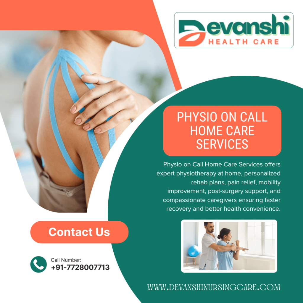 Physio On Call Home Care Services in Patel Nagar 3, Ghaziabad