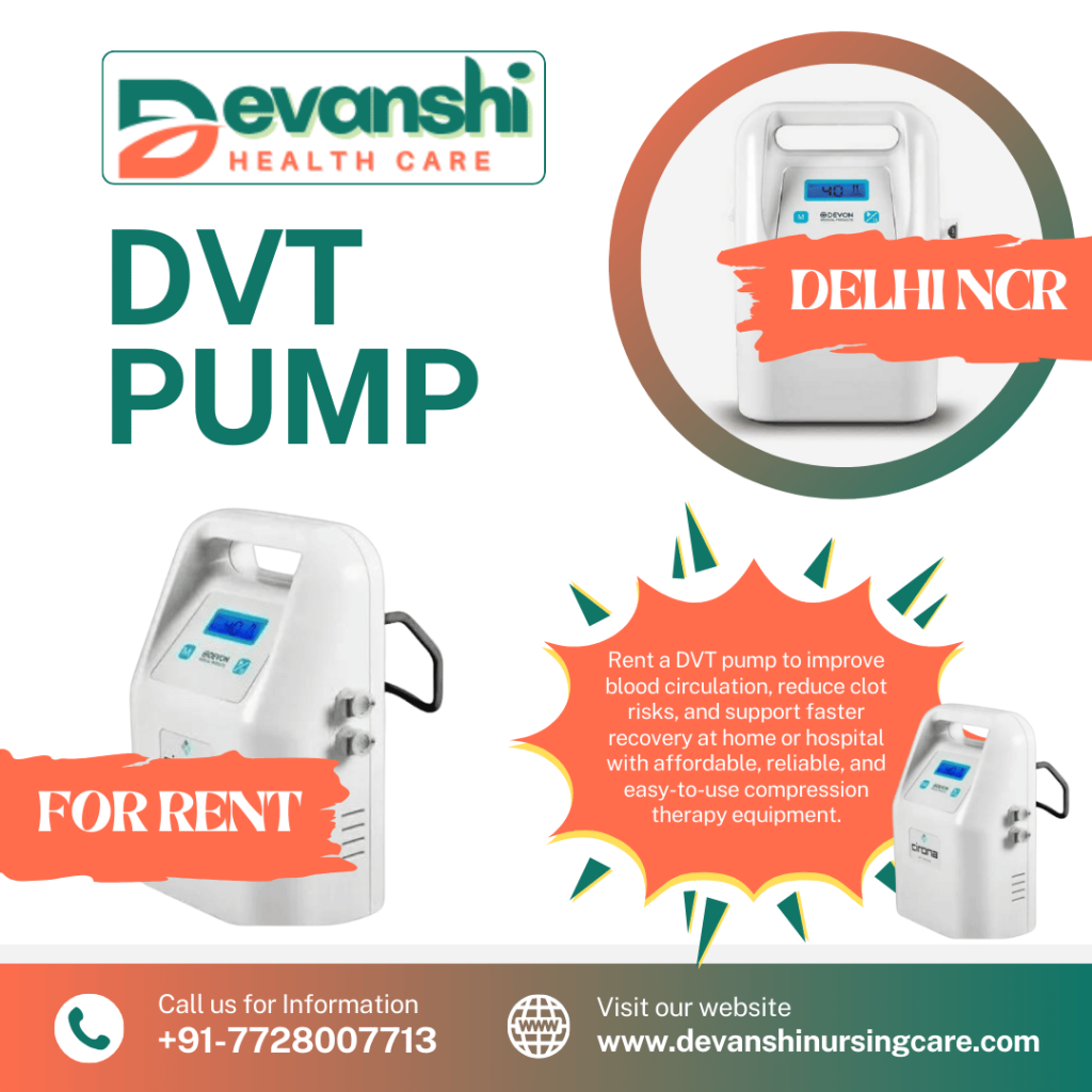 DVT Pump for Rent in Vasundhara, Ghaziabad