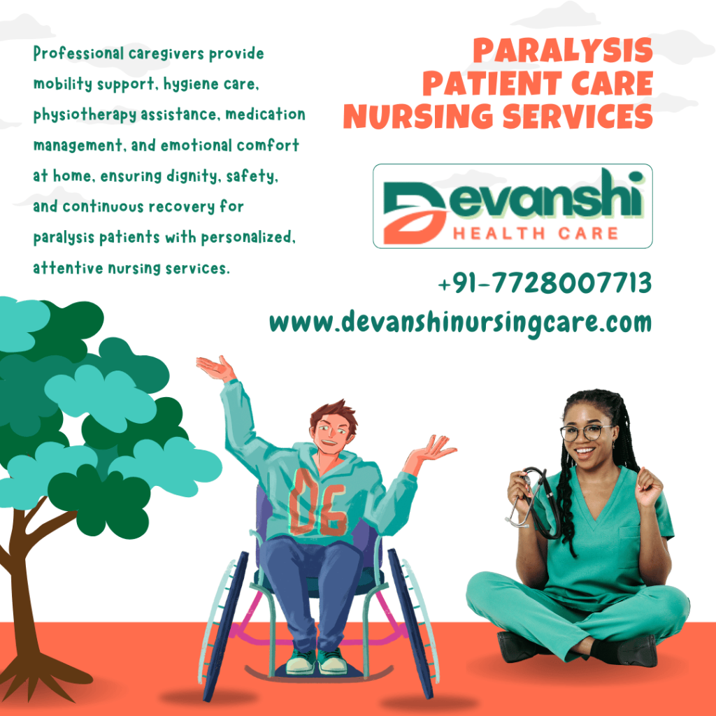 Paralysis Patient Care Nursing Services in Ghaziabad