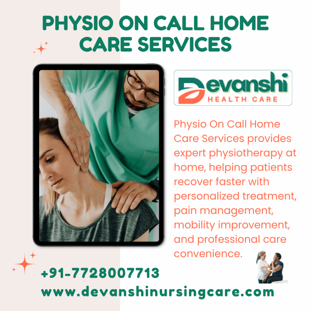 Physio On Call Home Care Services in Vasundhara, Ghaziabad