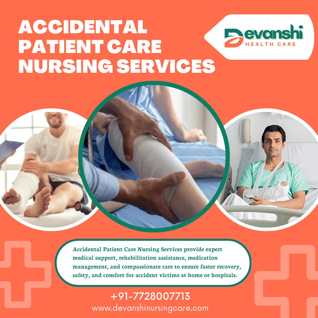 Accidental Patient Care Nursing Services in Vasundhara Sector 2