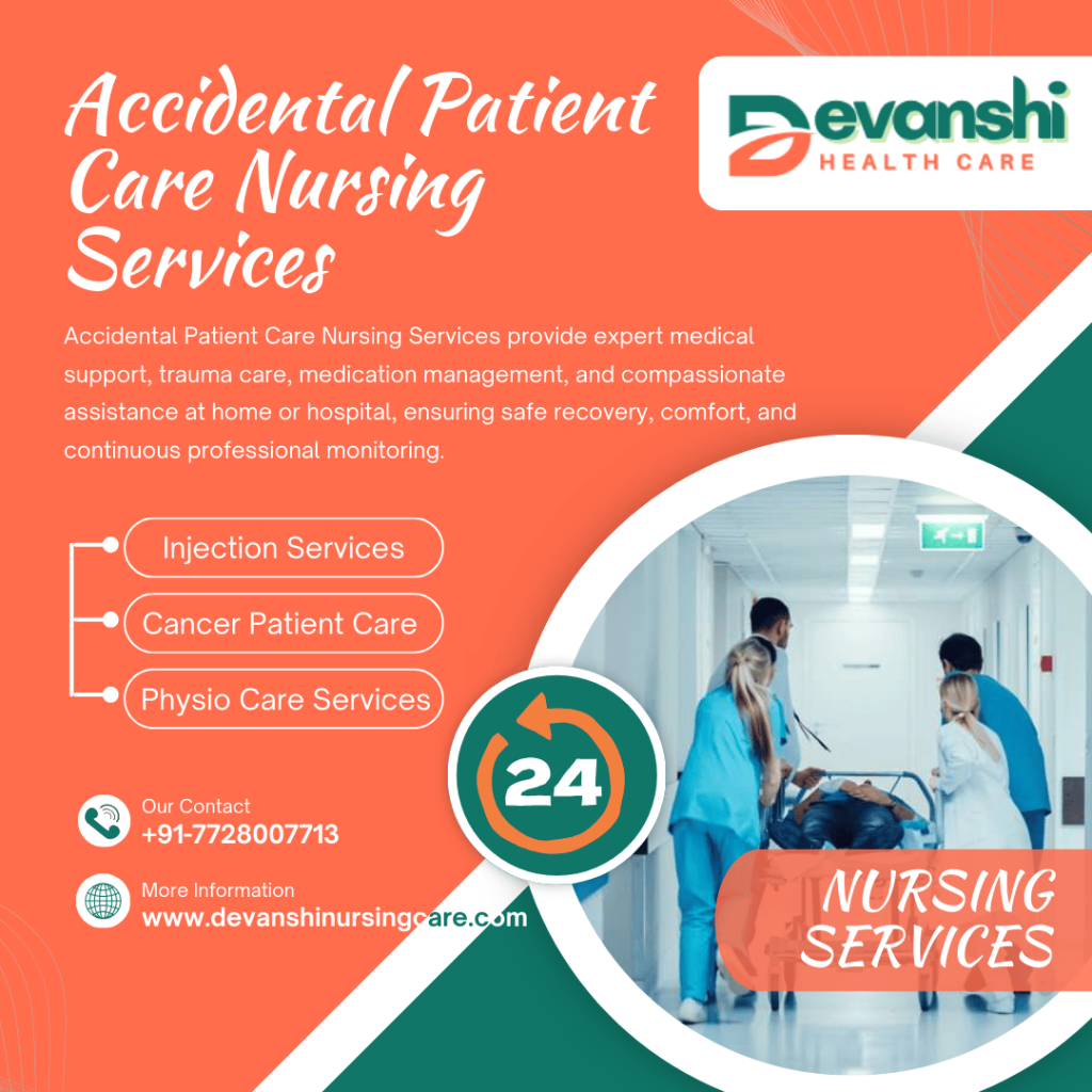 Accidental Patient Care Nursing Services in Vasundhara Sector 1, Ghaziabad