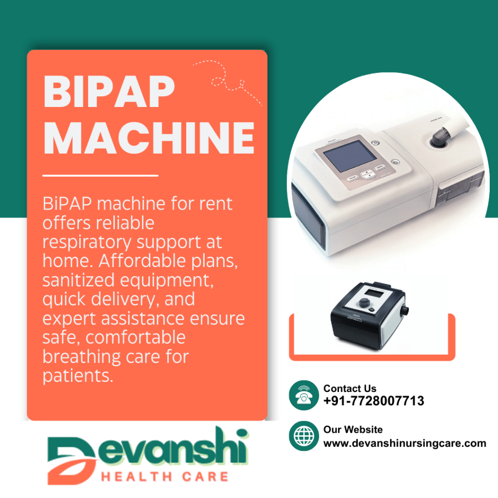 Bipap Machine for Rent in Vasundhara Sector 1, 2, 3