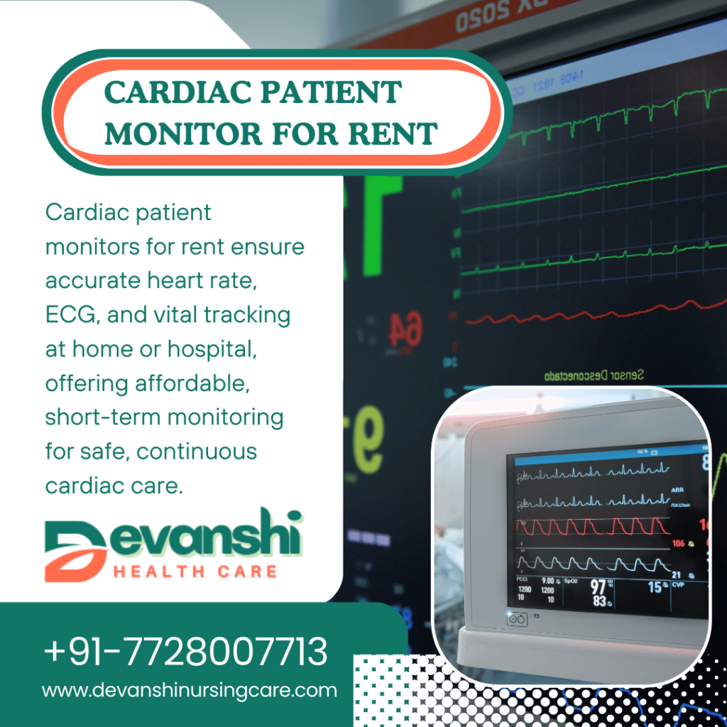 Cardiac Patient Monitor for Rent in Vasundhara, Ghaziabad