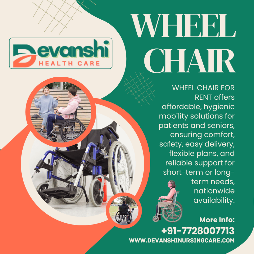 Wheel Chair for Rent in Vasundhara, Ghaziabad
