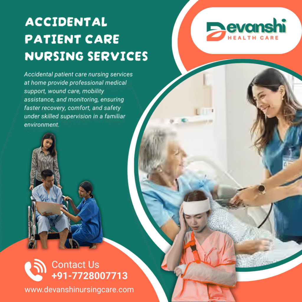 Accidental Patient Care Nursing Services in Sector 14 Vasundhara, Ghaziabad