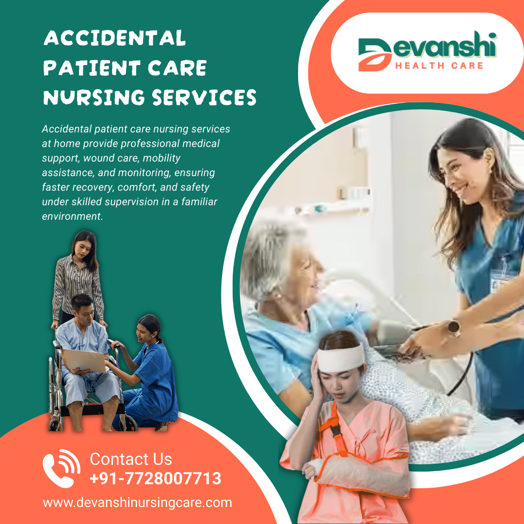 Accidental Patient Care Nursing Services in Sector 14 Vasundhara, Ghaziabad