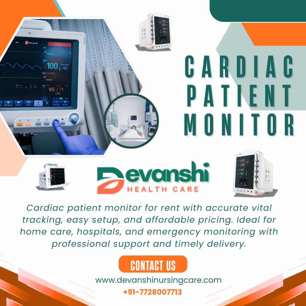 Cardiac Patient Monitor for Rent in Sector 17 Vasundhara Ghaziabad
