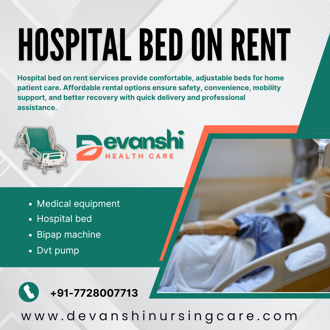 hospital bed on rent