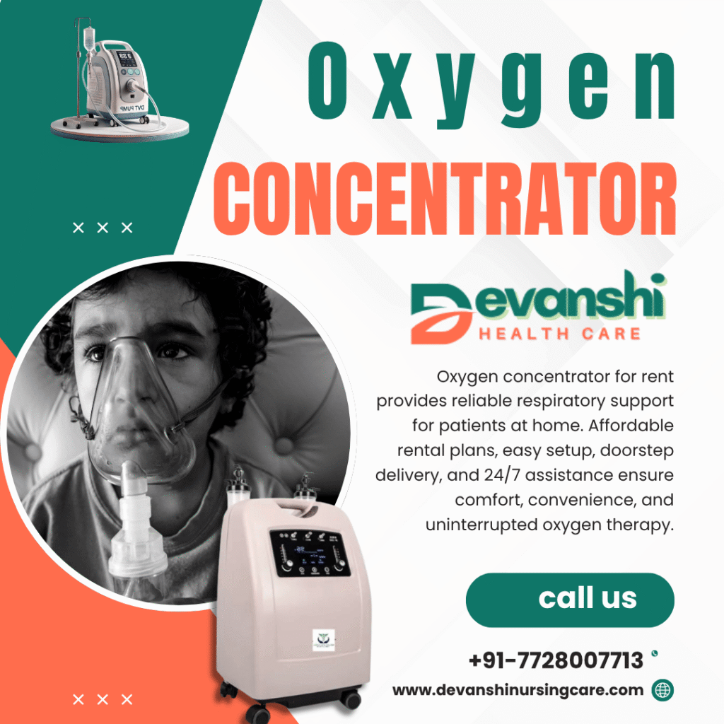 Oxygen Concentrator on Rent