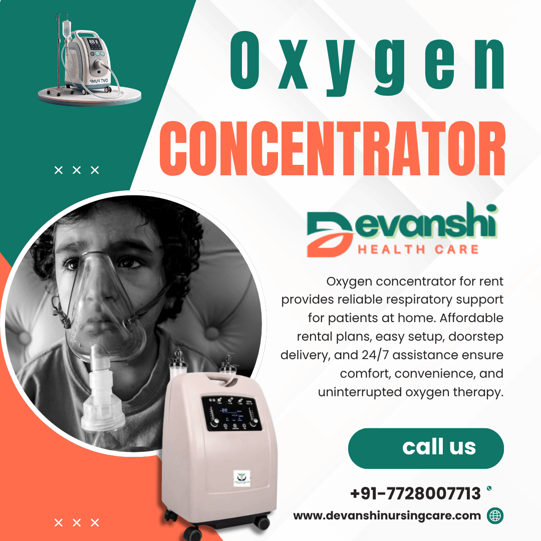 Oxygen Concentrator on Rent