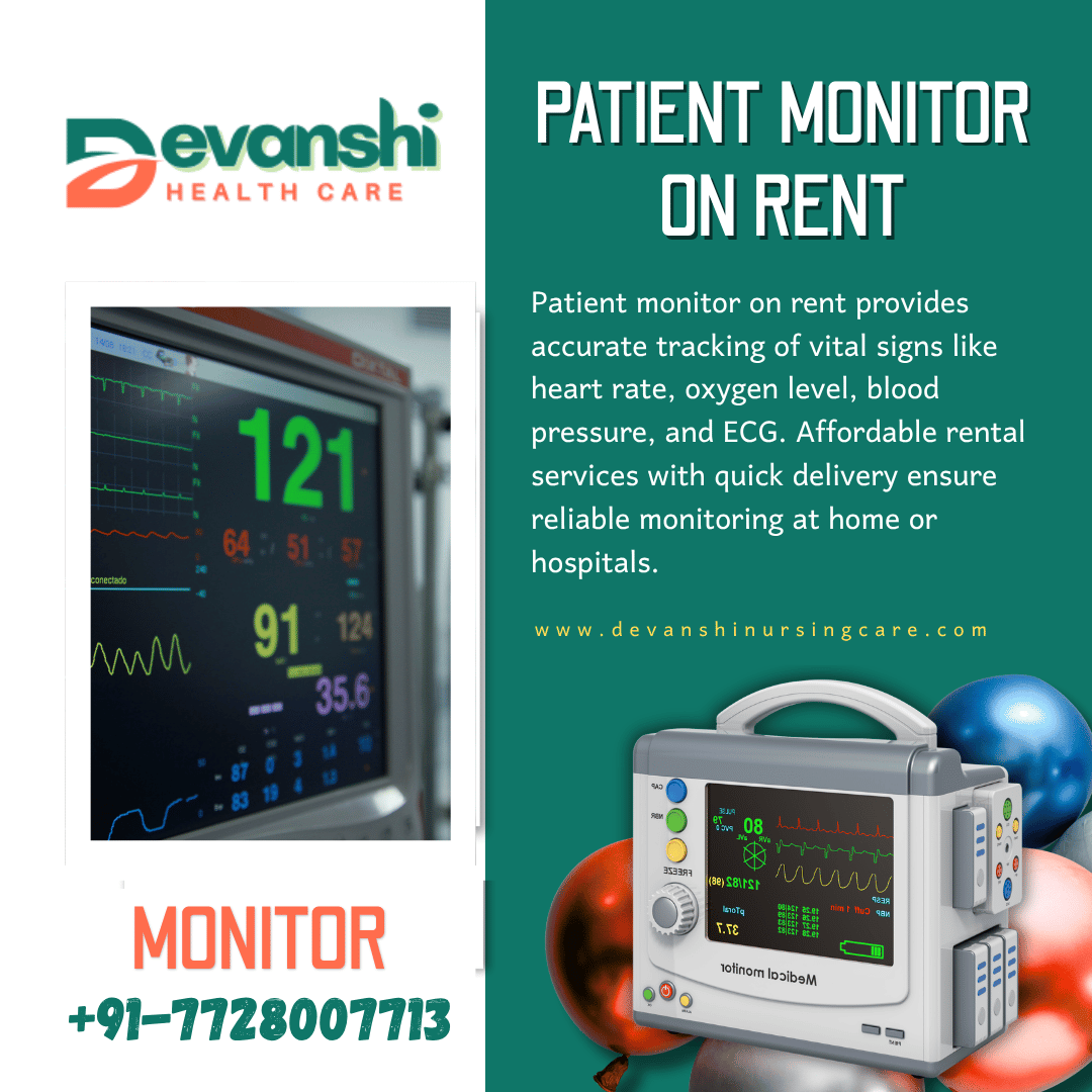 Patient Monitor on Rent
